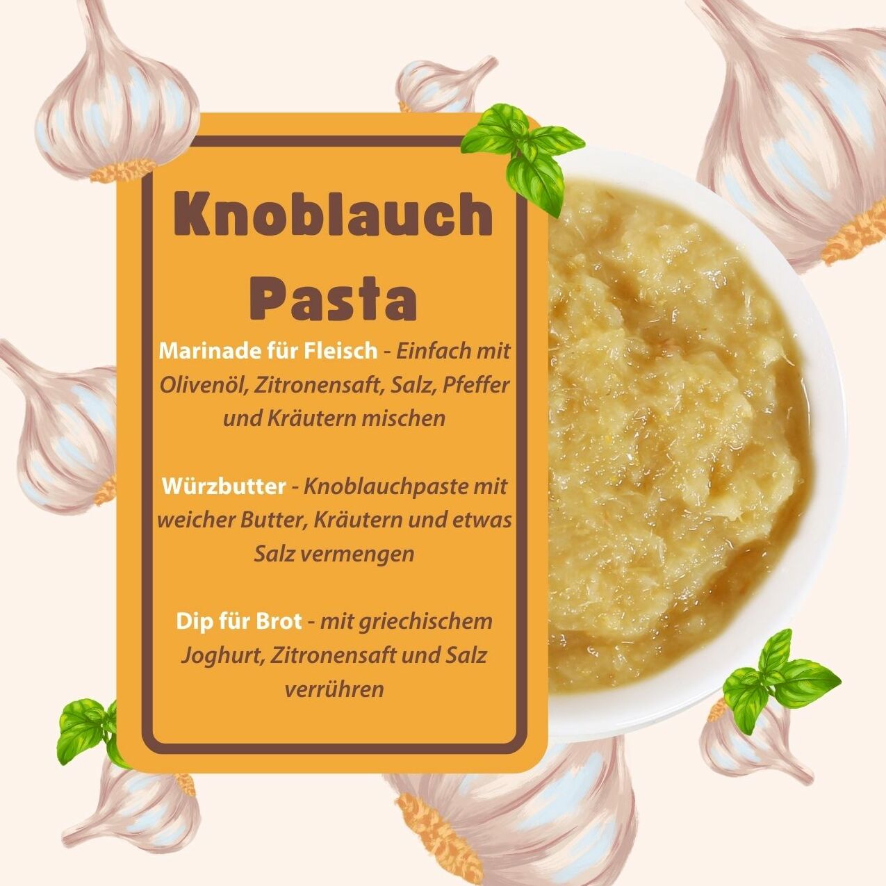 Knoblauchpasta 2kg