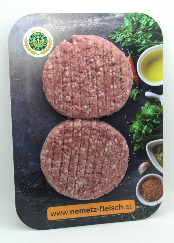 Rind Hamburger 2x 100g Rind Hamburger 2x 100g