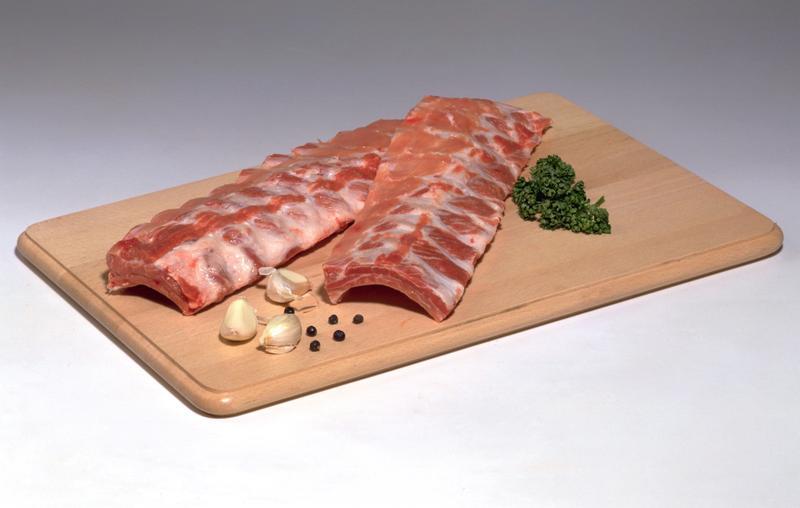 Schweine Rippen Karton TK