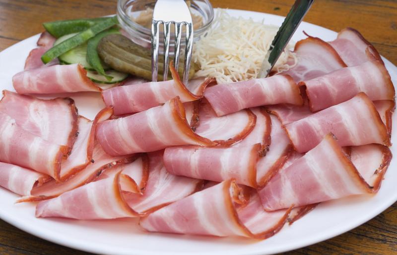 Landspeck geschnitten