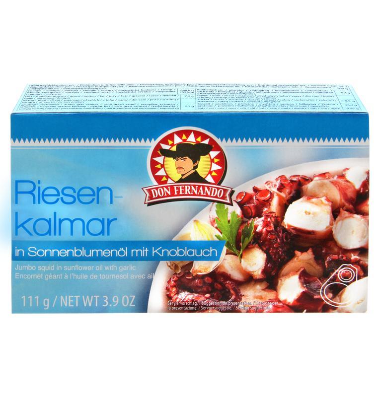 Krake mit Knoblauch 111g