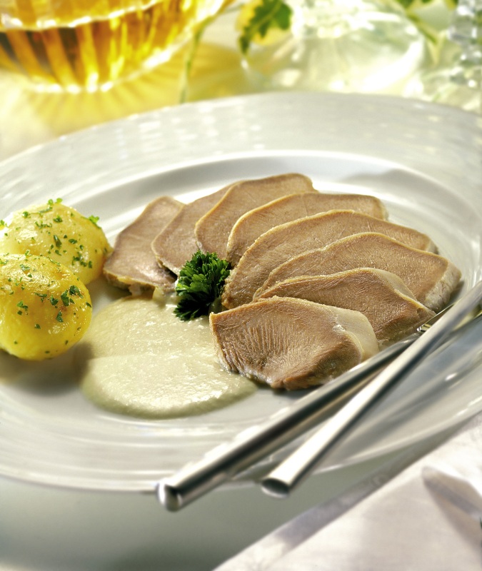 Schweine Zunge