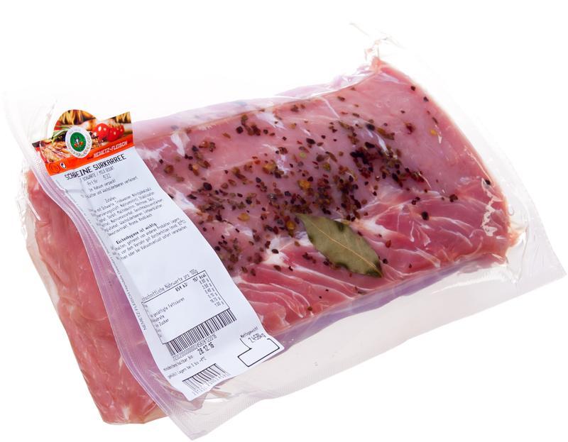Schweine Surkarreefilet mit Schwarte