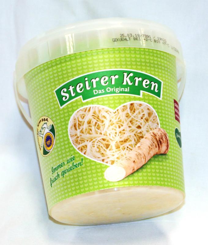 Kren frisch gerieben 500gr