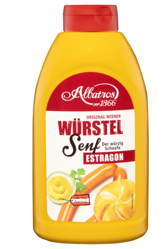 Spak Estragon Senf 1300g Tube
