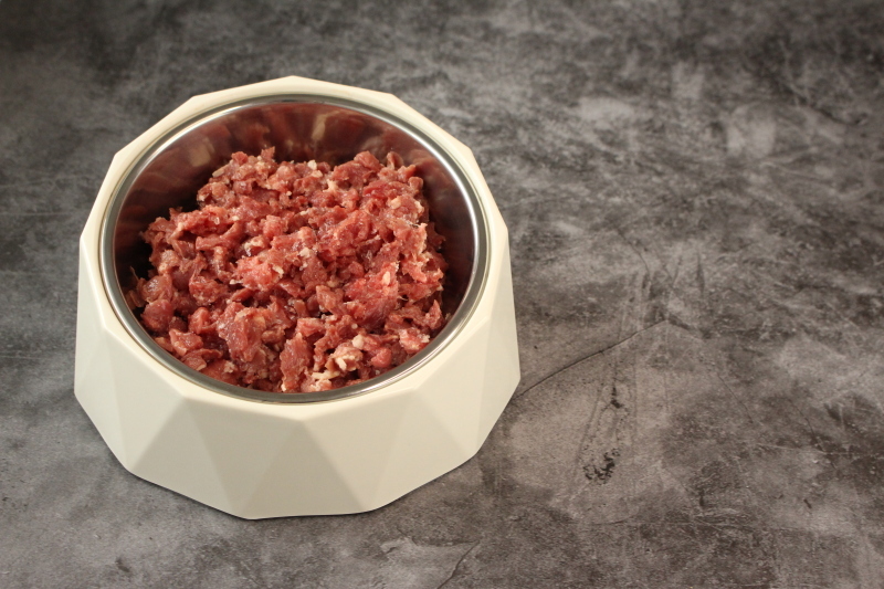 Hund Hühnerherzen faschiert Hund Hühnerherzen faschiert