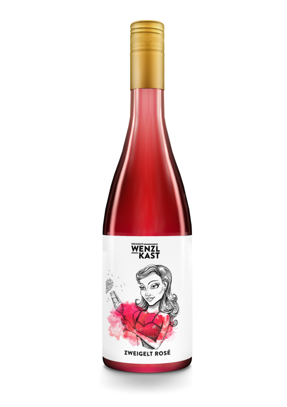 Wein Zweigelt Frizzante Rose Wenzl 0,75lt Wein Zweigelt Frizzante Rose Wenzl 0,75lt