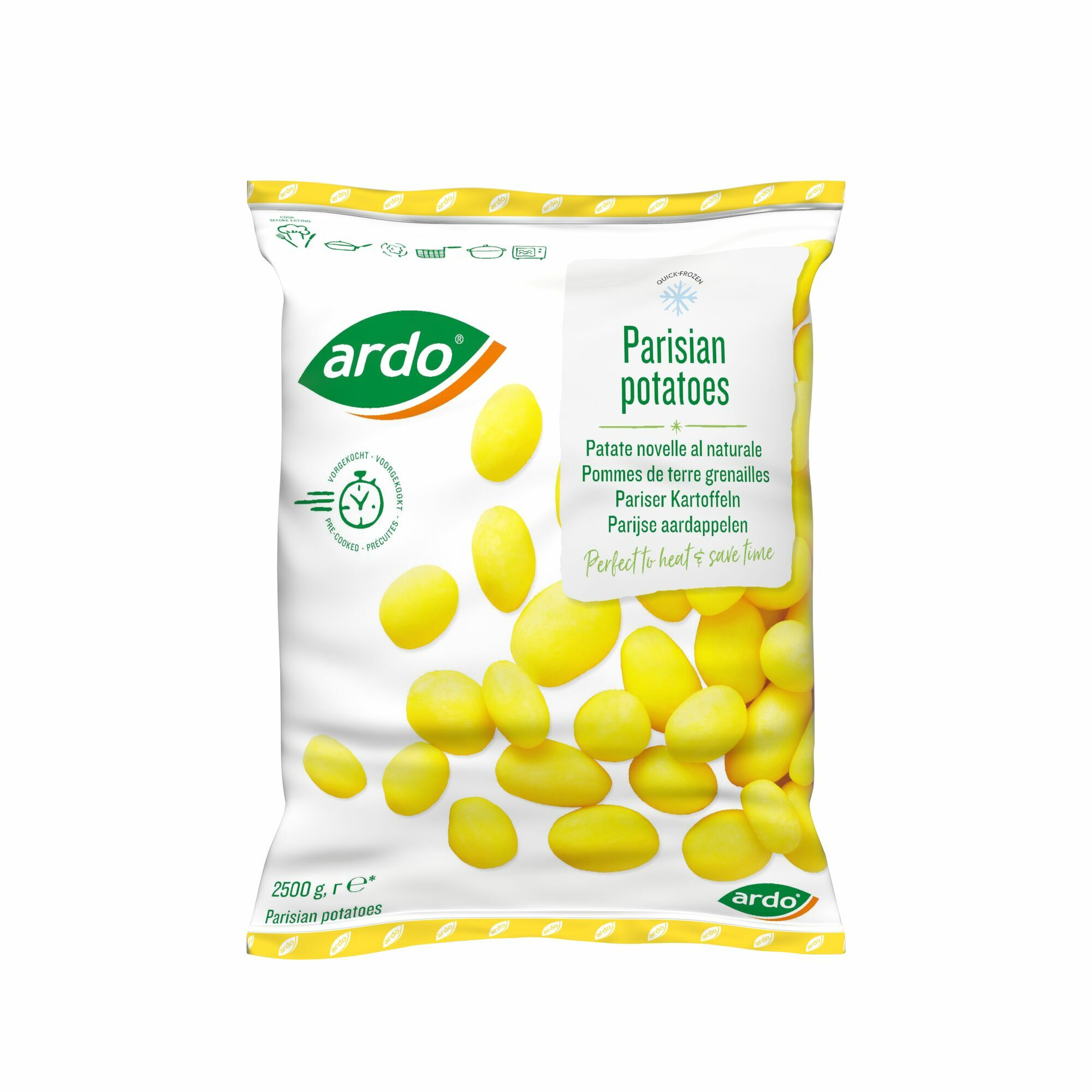 Gemse Kartoffeln Pariser gegart 2500g