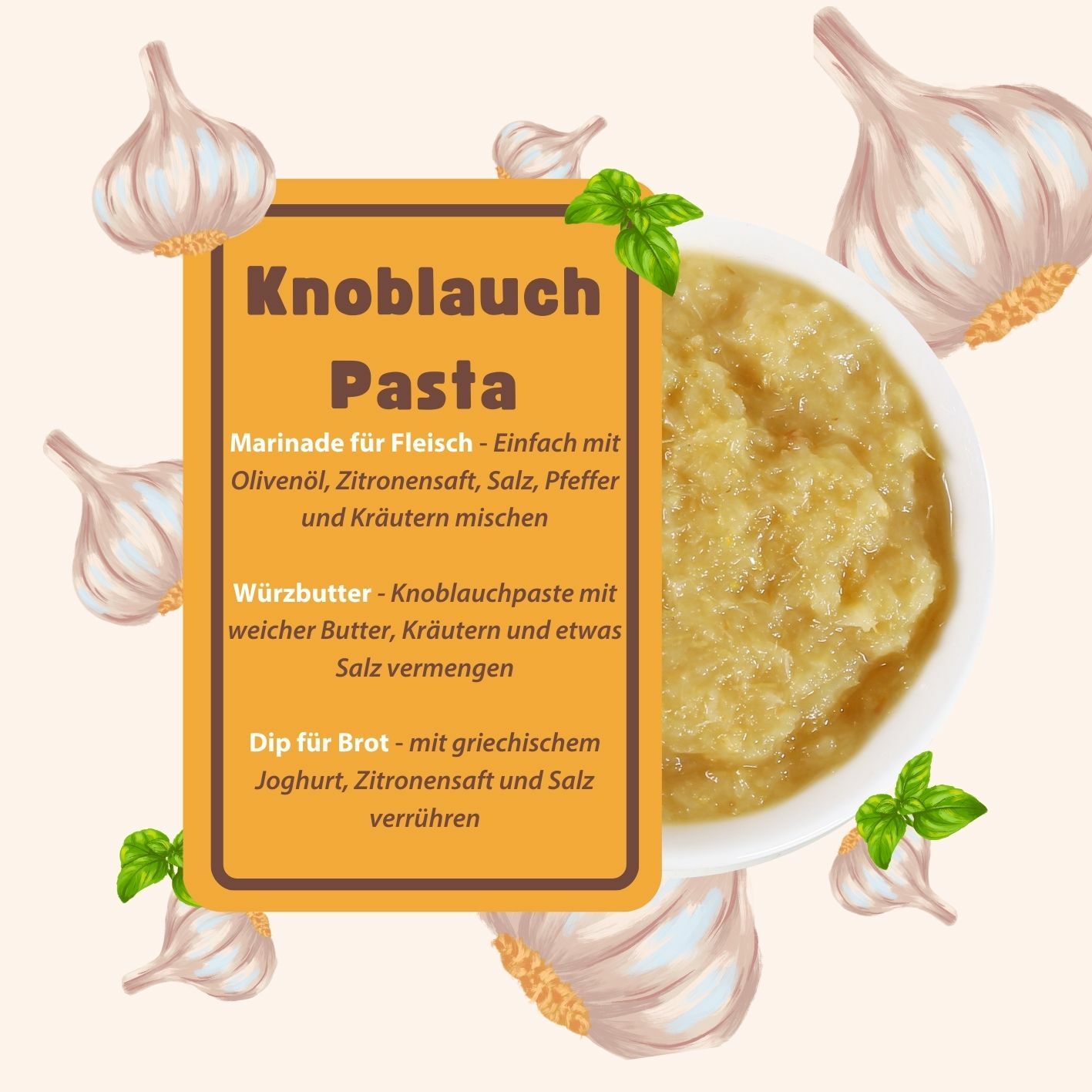 Knoblauchpasta 2kg