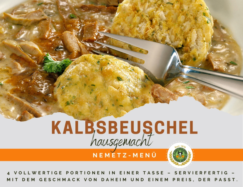 Hausgemachtes Menü Kalbsbeuschel Hausgemachtes Menü Kalbsbeuschel