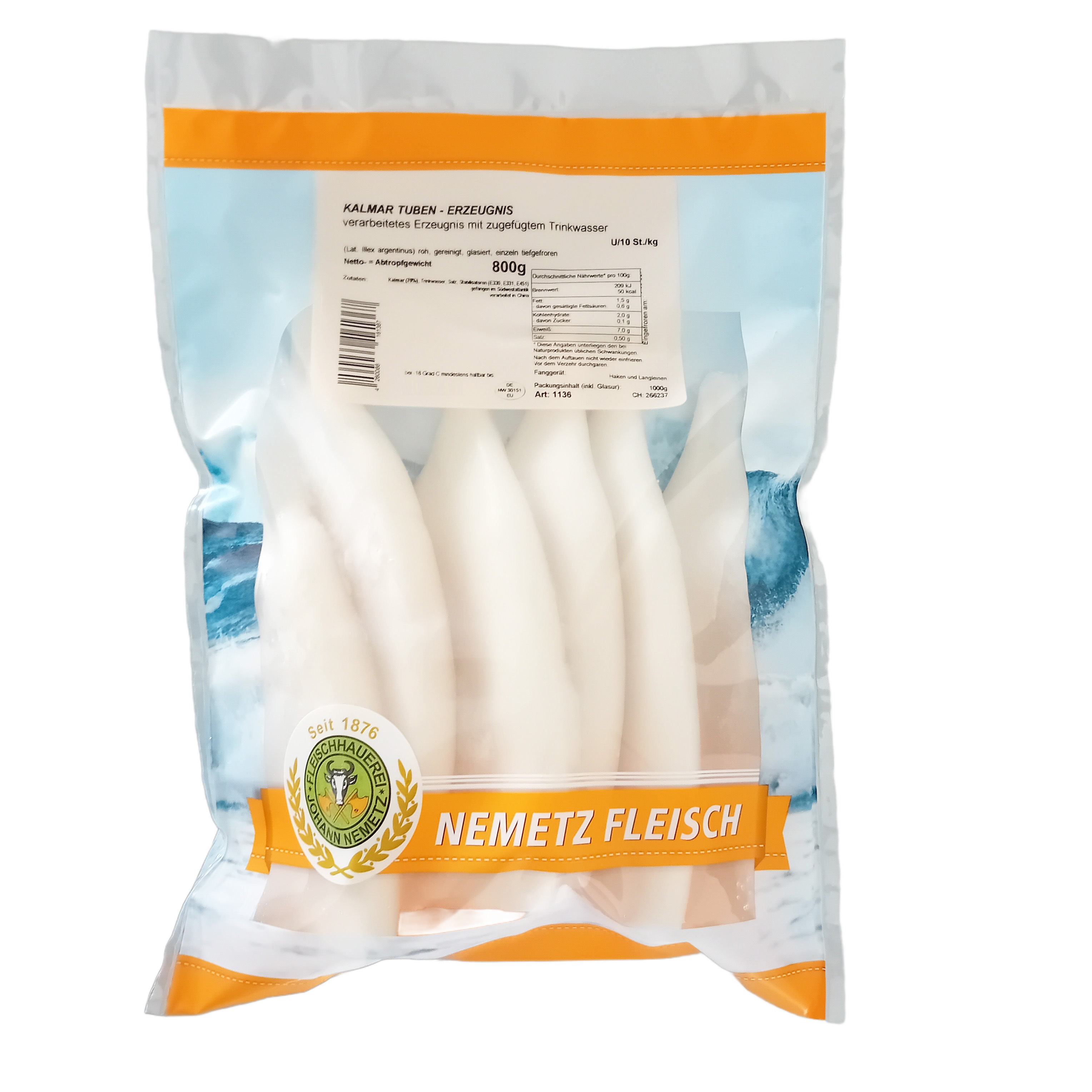 Tintenfisch Tuben U10 