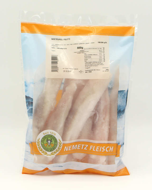 Seeteufel Filet 100/200 Seeteufel Filet 100/200